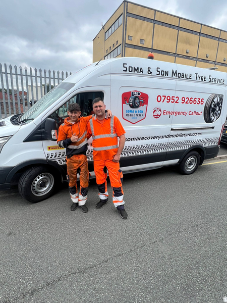 Cover photo of Soma & son mobile tyres service